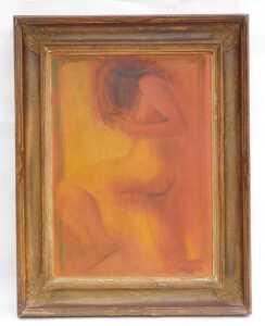 Antonin (Tony) Bartl (1912-1998). Nude Study, oil on canvas, signed, 60cm x 43cm. - 2