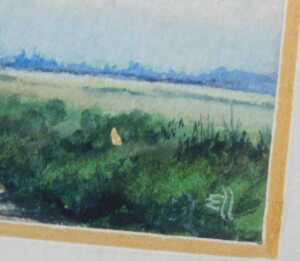 Eric L Littlewood (b.1930). Winter scene, watercolour, signed, 7cm x 5cm, and three others. (4) - 9
