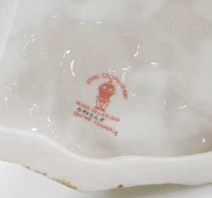 A Royal Crown Derby porcelain figure of an Oriole, printed and painted marks. - 3