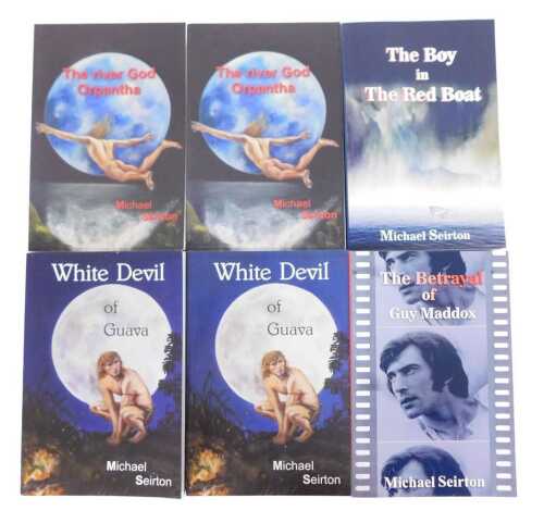 Michael Brian Seirton (1937-2025). Novels including The River God of Orpantha, The White Devil...