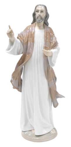 A Lladro porcelain figure of Jesus Christ, numbered 5934.