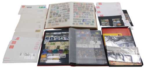Philately. British and world stamps, mainly late 20thC and franked, and first day covers. (a...