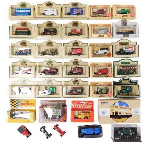 Diecast vehicles, to include a Corgi Classics Daimler Fleetline Birmingham City Transport bus,...