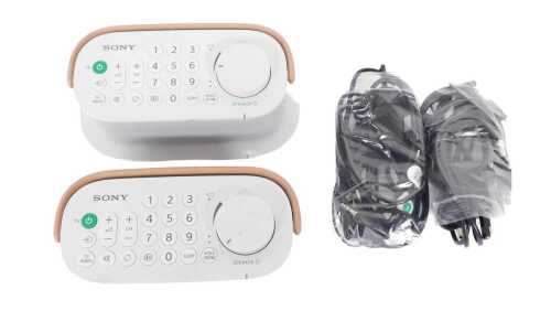 A pair of Sony personal audio systems, model no. SRS-LSR200 and LSR200/T.