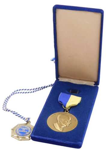 A Paul Harris Fellow Medal, The Ropley Foundation of Rotary International, presented to Jack...
