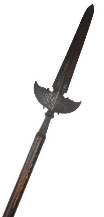 An early 17thC partisan, of the bodyguard of Paris, Count of Lodron, Prince Archbishop of...
