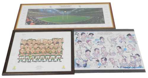 A Leicester Tigers Euro Stars European Cup Winners, Millennium Stadium Cardiff May 2002, in...