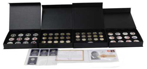 A Her Majesty The Queen's 95th Birthday photographic coin collection, Platinum Jubilee 2022...