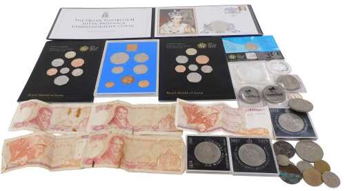 A Jubilee Mint Queen Elizabeth II Silver Britannia commemorative coin cover 2015, the Royal Mint...
