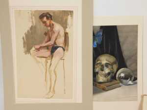 Norah Pearse (1890-1981). A portfolio of still life studies, landscapes, and figural works,... - 2