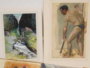 Norah Pearse (1890-1981). A portfolio of still life studies, landscapes, and figural works,... - 3