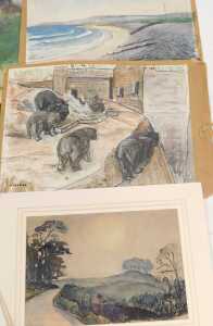 Norah Pearse (1890-1981). A portfolio of still life studies, landscapes, and figural works,... - 5