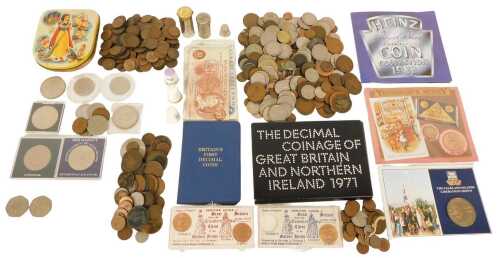 George III and later silver and copper coinage, 1983 Royal Mint Uncirculated Coin Collection,...