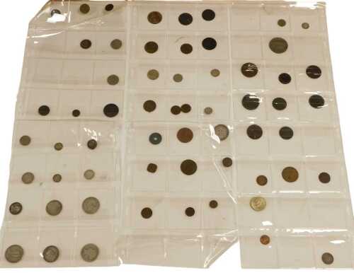 William III and later silver and copper coinage, including Queen Victoria half crowns, George V...