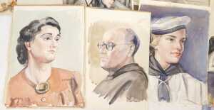 Norah Pearse (1890-1981). A portfolio of still life studies, landscapes, and figural works,... - 4