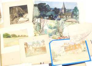 Norah Pearse (1890-1981). A portfolio of still life studies, landscapes, and figural works,... - 5