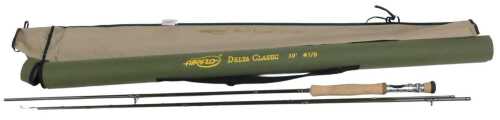 An Air-Flo Delta Classic 10' fly fishing rod, #7/8, cased.