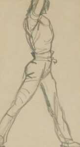 Norah Pearse (1890-1981). A folio of landscapes, some mounted, nude studies, framed, and a... - 3