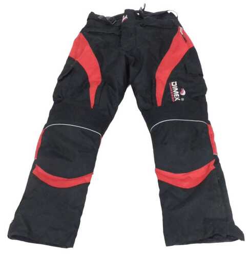 A pair of Dimex Ultimate Biker Gear motorcycle trousers, size 34.
