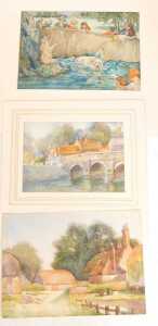 Phyllis M Antrobus (1905-1983). Portraits, story illustrations, still lives and landscapes, in... - 3