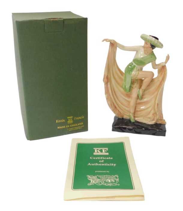 A Kevin Francis Ceramics figure modelled as a Mexican Dancer, modelled by Geoff Blower, limited...
