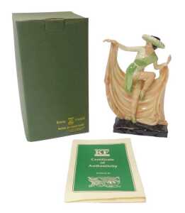 A Kevin Francis Ceramics figure modelled as a Mexican Dancer, modelled by Geoff Blower, limited...