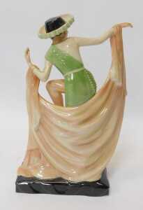A Kevin Francis Ceramics figure modelled as a Mexican Dancer, modelled by Geoff Blower, limited... - 3