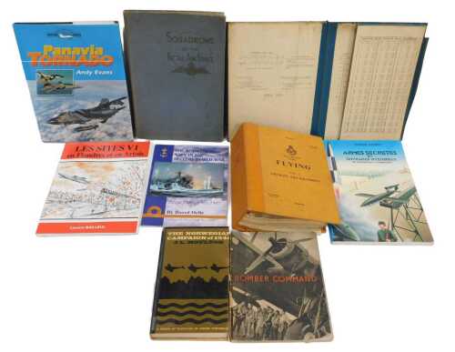 Aviation-related printed material, to include a Bomber Command book, issued for The Air Ministry,...