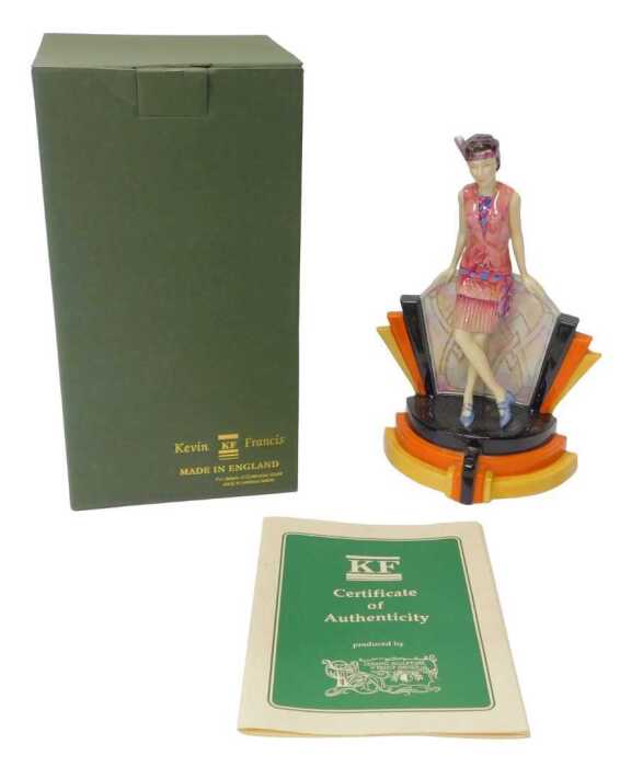 A Kevin Francis Ceramics figure modelled as Hullabalu-Lu 'First in the Ritzy Girl Series',...