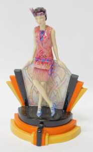 A Kevin Francis Ceramics figure modelled as Hullabalu-Lu 'First in the Ritzy Girl Series',... - 2