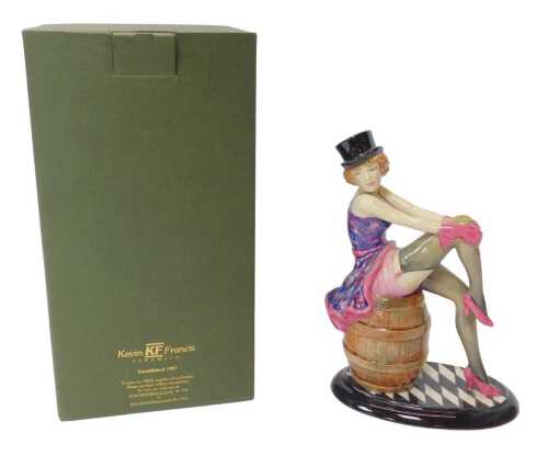 A Kevin Francis for Peggy Davies Ceramics figure modelled as Marlene Dietrich, modelled by Andy...