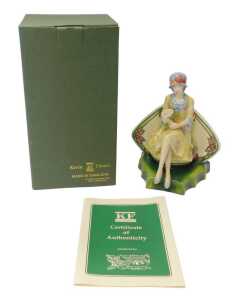 A Kevin Francis for Peggy Davies Ceramics figure modelled as Charlotte Rhead, modelled by Andy...
