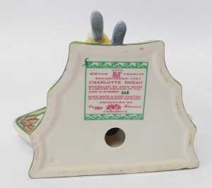 A Kevin Francis for Peggy Davies Ceramics figure modelled as Charlotte Rhead, modelled by Andy... - 4