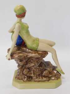 A Kevin Francis for Peggy Davies Ceramics figure modelled as Beach Belle, modelled by Andy Moss,... - 3