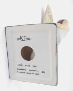 A Kevin Francis Ceramics figure modelled as Lady with Fan, modelled by Geoff Blower, limited... - 4