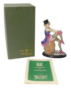 A Kevin Francis for Peggy Davies Ceramics figure modelled as Marlene Dietrich, modelled by Andy...