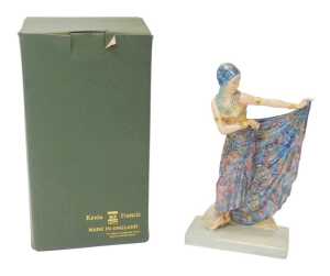 A Kevin Francis Ceramics figure modelled as a Persian Dancer, modelled by Geoff Blower, limited...