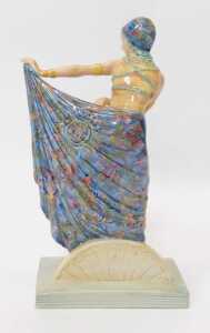 A Kevin Francis Ceramics figure modelled as a Persian Dancer, modelled by Geoff Blower, limited... - 3