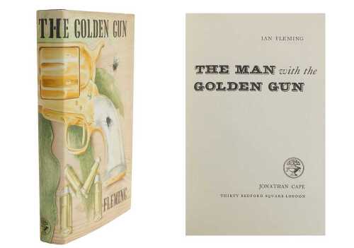 Fleming (Ian). The Man with the Golden Gun, hardback with dust jacket, price-clipped, first...