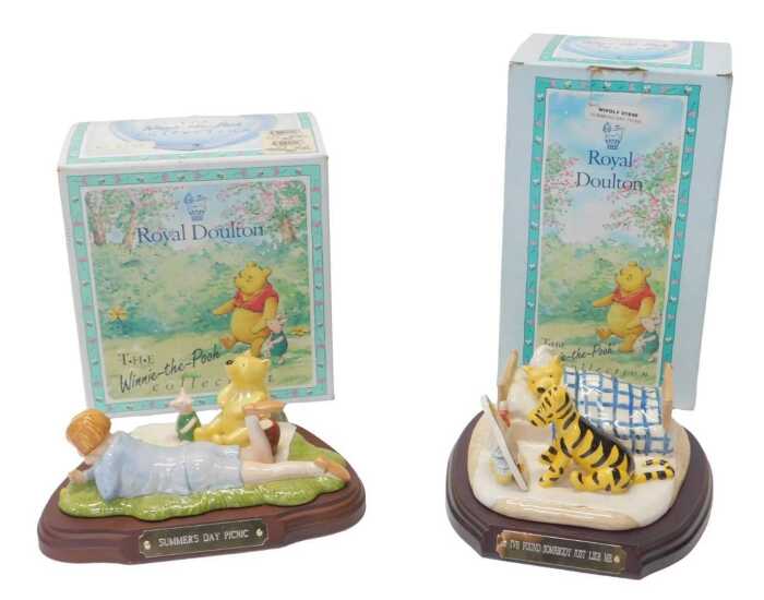 A Royal Doulton The Winnie-the-Pooh Collection Summer's Day Picnic figure group, WP21, limited...
