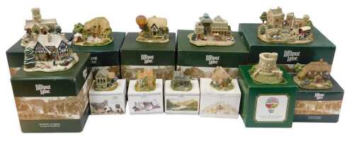 A group of Lilliput Lane, to include Appleby Fair, Sweet Honeysuckle, The Golden Jubilee, some...