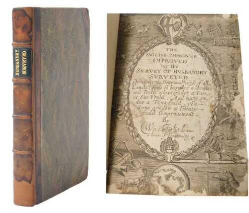 Blith (Walter). The English Improver Improved, or The Survey of Husbandry Surveyed, third...