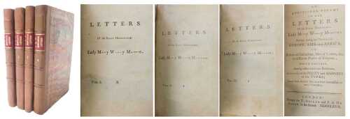 Montague (Mary Wortley, Lady). Letters of Lady M--y W---y M----e, Written, during her Travels in...