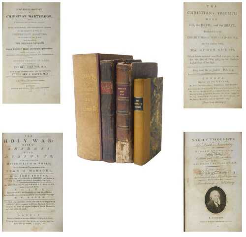 Fox (John, Rev.). A Universal History of Christian Martyrdom, 1837: Young (Edward) Night...
