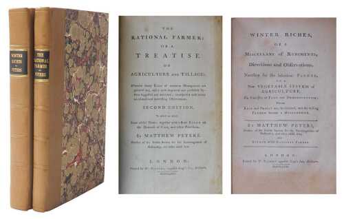 Peters (Matthew). The Rational Farmer, or a Treatise on Agriculture and Tillage, 2nd edition,...