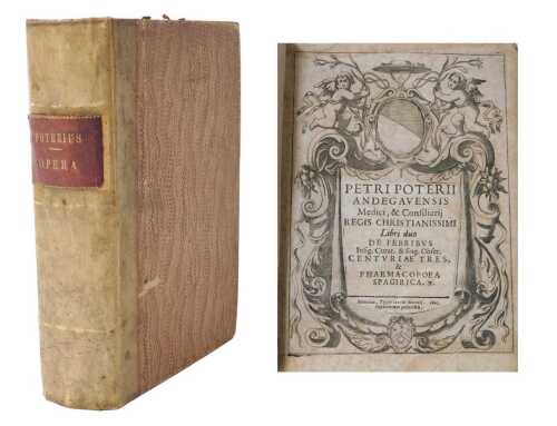 Potier (Peter). Andegavensis, Medici & Consiliarii Regis Christianissimi, first edition, vellum...