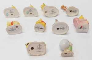 Ten Royal Doulton The Winnie the Pooh Collection figures, comprising Eeyore's Tail WP7, Winnie... - 3