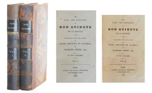 Cervantes (Miguel de). The Life and Exploits of Don Quixote de la Mancha, translated from the...