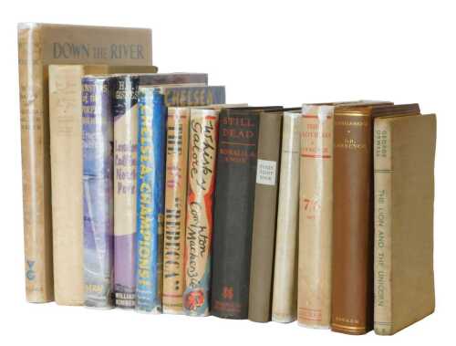 Books, 20thC fiction and other related works, to include Lawrence (D H). Kangaroo, cloth-bound,...