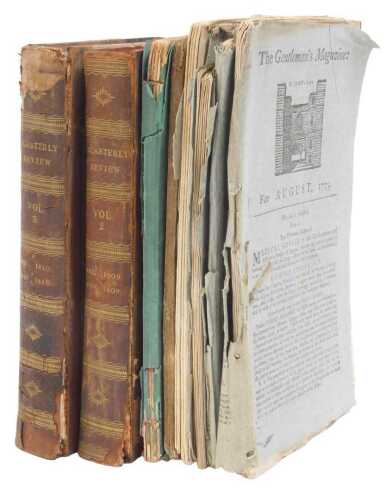 The Quarterly Review, volumes 1 & 2, 4th edition, published by John Murray, London, 1818;...
